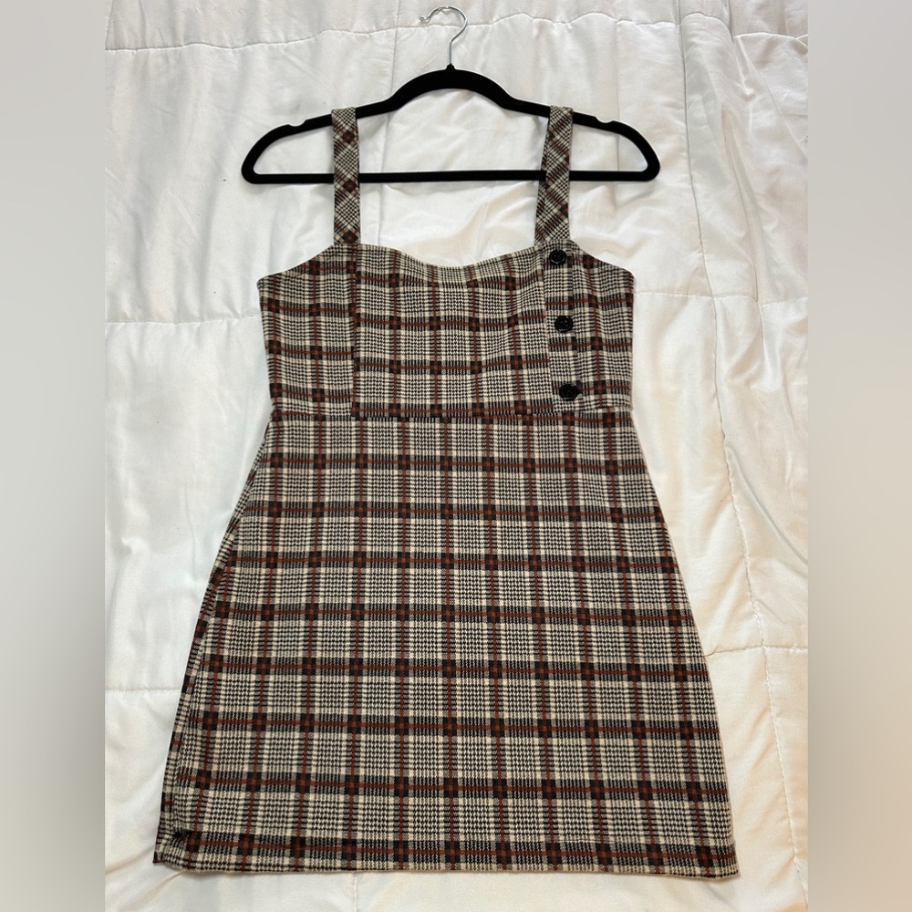 Plaid dress jumper